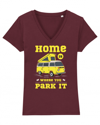 Home is Where You Park it Burgundy