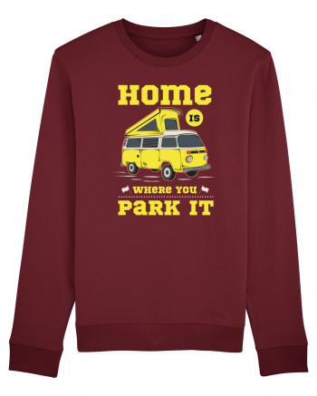 Home is Where You Park it Burgundy