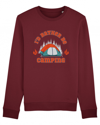 I'd Rather be Camping Burgundy