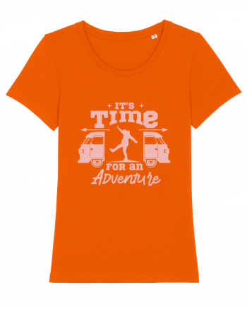 It's Time for an Adventure Bright Orange