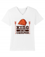 King of the Camper Tricou mânecă scurtă guler V Bărbat Presenter