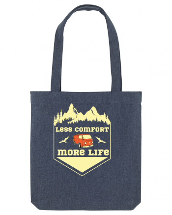 Less Comfort More Life Midnight Blue