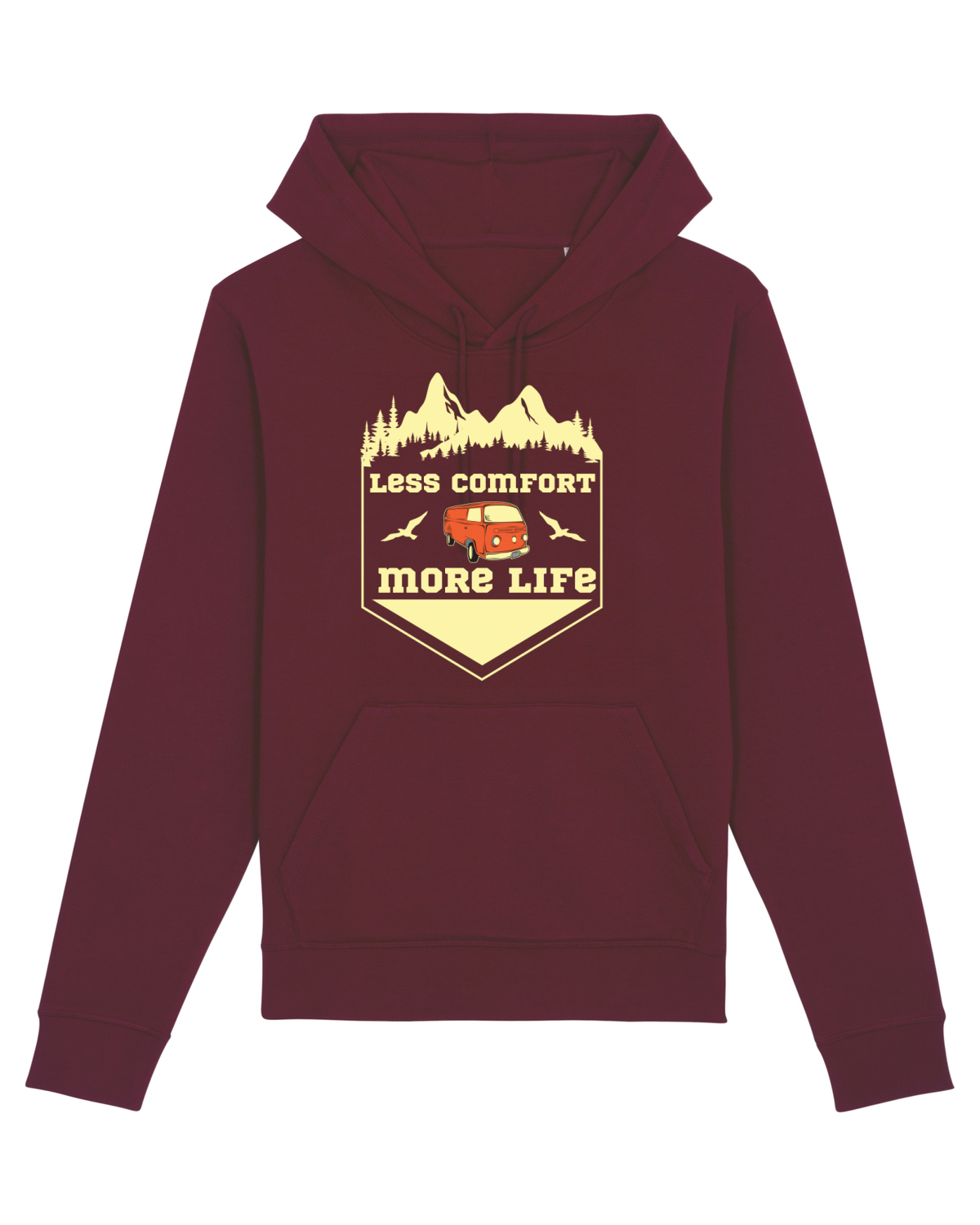 Hanorac Unisex Drummer Burgundy