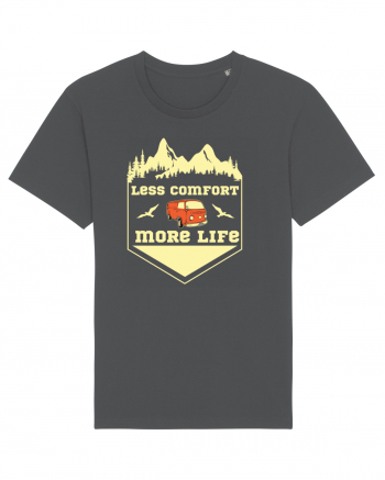 Less Comfort More Life Anthracite