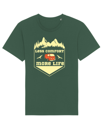 Less Comfort More Life Bottle Green