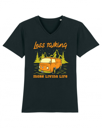 Less Talking More Living Life Black