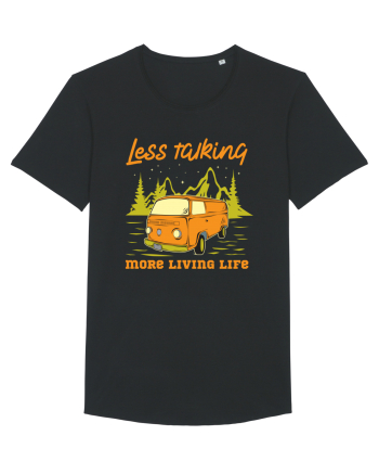 Less Talking More Living Life Black