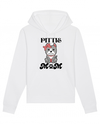 Pittie Mom White