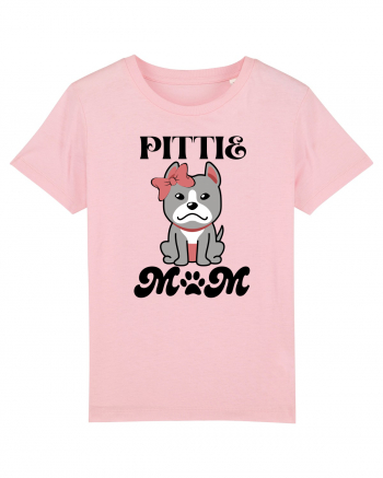 Pittie Mom Cotton Pink