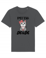 Pittie Mom Tricou mânecă scurtă Unisex Rocker