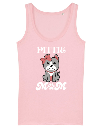 Pittie Mom Cotton Pink