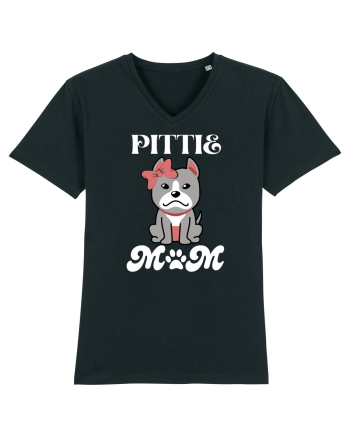 Pittie Mom Black