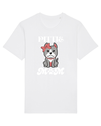 Pittie Mom White