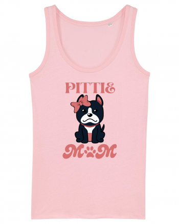 Pittie Mom Cotton Pink