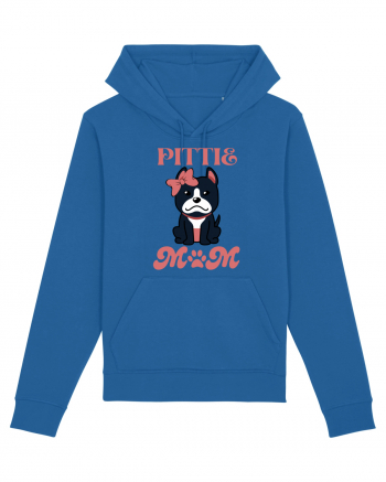 Pittie Mom Royal Blue