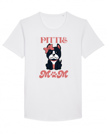 Pittie Mom White