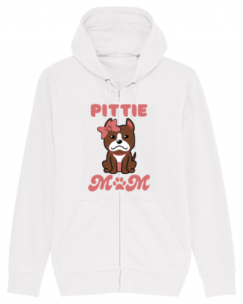 Pittie Mom White