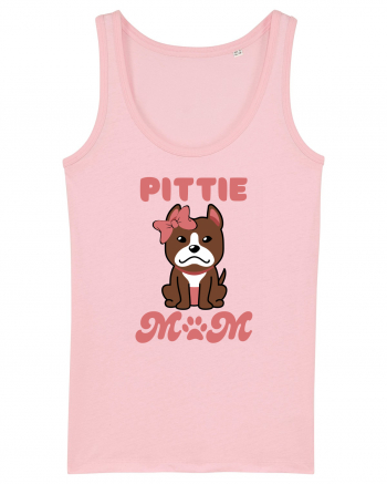 Pittie Mom Cotton Pink