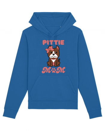 Pittie Mom Royal Blue