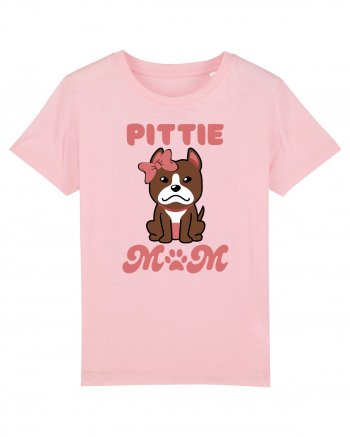 Pittie Mom Cotton Pink