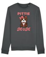 Pittie Mom Bluză mânecă lungă Unisex Rise