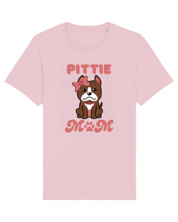 Pittie Mom Cotton Pink