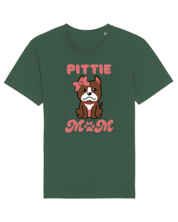 Pittie Mom Bottle Green