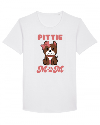 Pittie Mom White