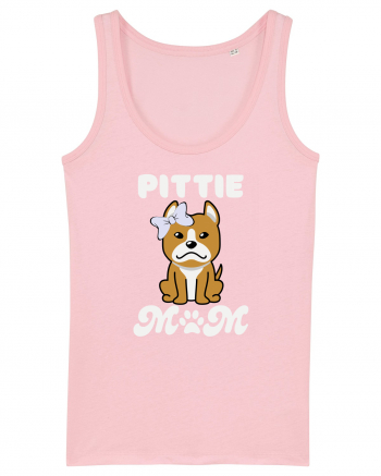 Pittie Mom Cotton Pink