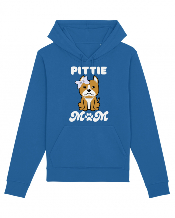 Pittie Mom Royal Blue