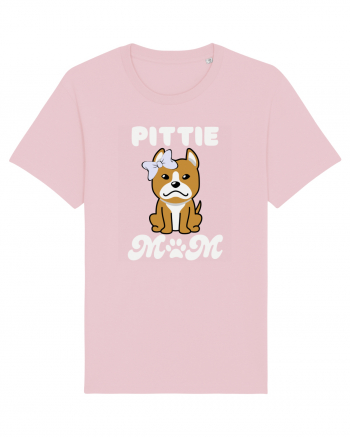 Pittie Mom Cotton Pink