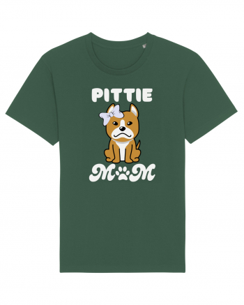 Pittie Mom Bottle Green