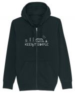 Keep It Simple Hanorac cu fermoar Unisex Connector