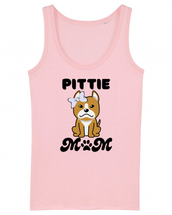 Pittie Mom Cotton Pink