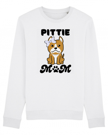 Pittie Mom White