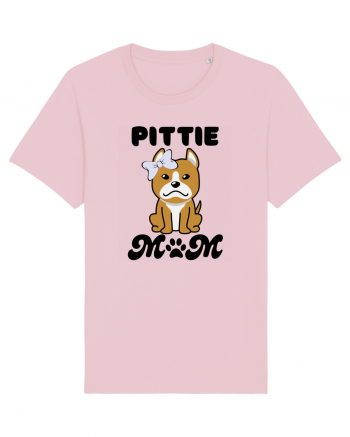 Pittie Mom Cotton Pink