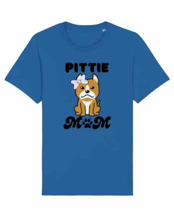 Pittie Mom Royal Blue