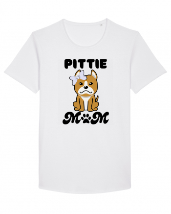 Pittie Mom White