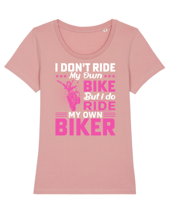 I don't ride my own bike but I do ride my own biker Canyon Pink