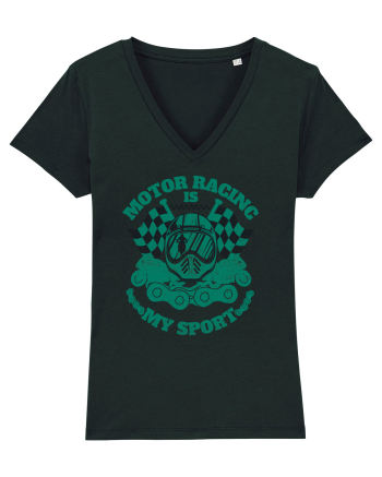 Motor Racing Is My Sport Black