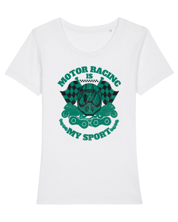 Motor Racing Is My Sport White