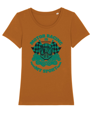 Motor Racing Is My Sport Roasted Orange