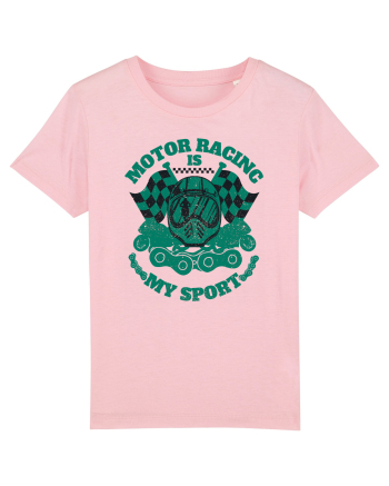 Motor Racing Is My Sport Cotton Pink