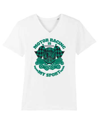 Motor Racing Is My Sport White