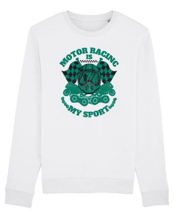Motor Racing Is My Sport White