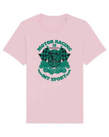 Motor Racing Is My Sport Cotton Pink
