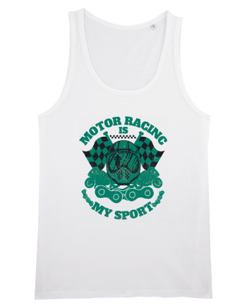 Motor Racing Is My Sport White