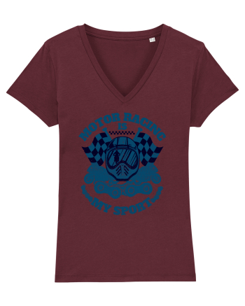 Motor Racing Is My Sport Burgundy
