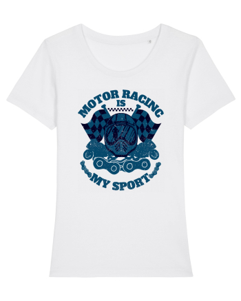 Motor Racing Is My Sport White