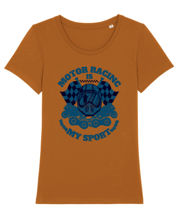 Motor Racing Is My Sport Roasted Orange